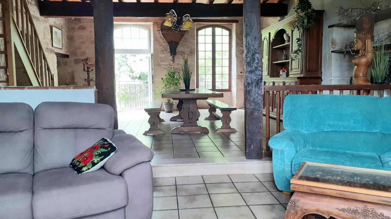 Tayrac  Chaleureux Cottage, Piscine Patio מראה חיצוני תמונה